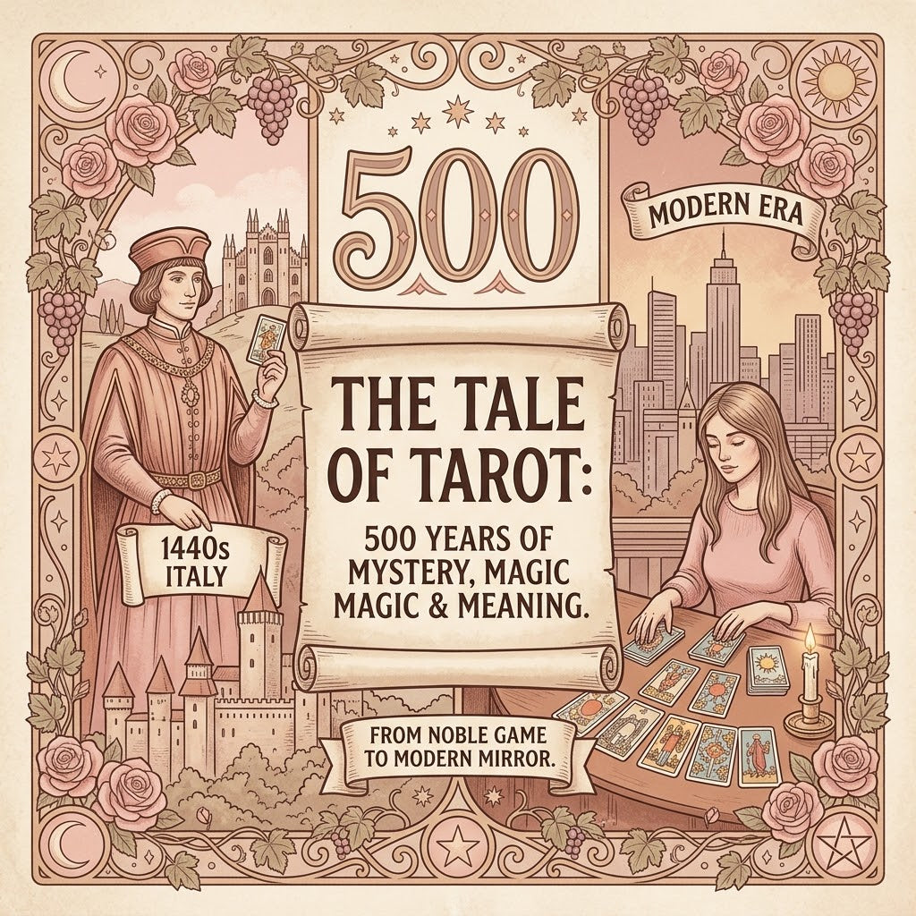 The Real History of Tarot: From Italian card game to Modern Tool