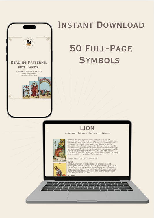 Reading Patterns: 50 Tarot Symbols PDF